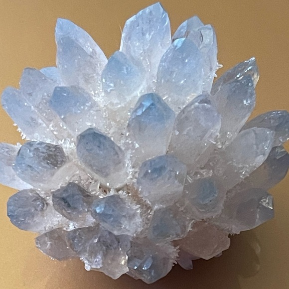 Blue phantom quartz exquisite gemstone cluster - Picture 4 of 4